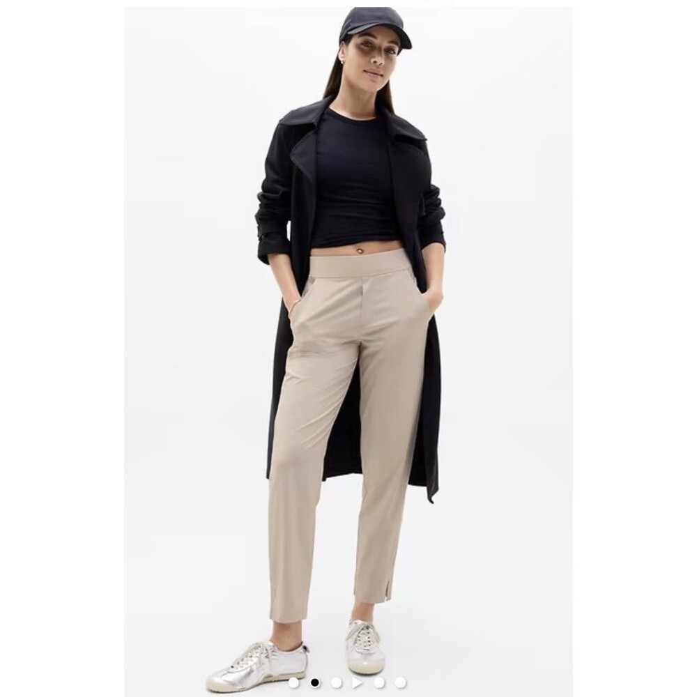 Athleta Women's Brooklyn Ankle Pant Sz 16 Plus-Size Athleisure